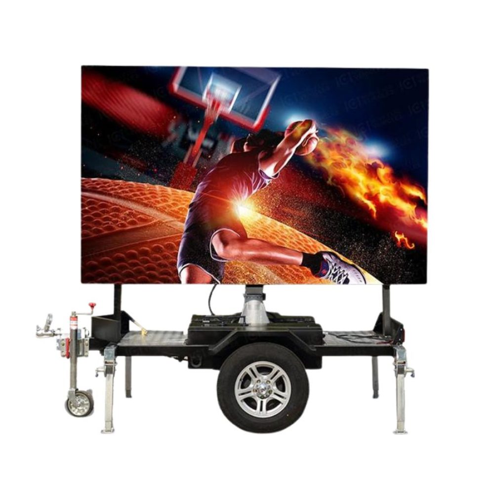 LED Screen Trailer Rental - 12 x 7